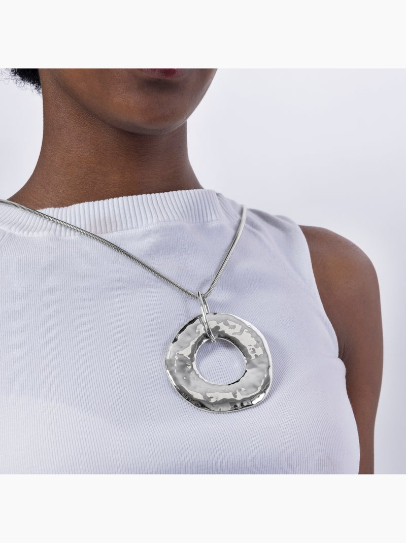 Luxenter Routa collier plaqué rhodium Argenté - Kiabi