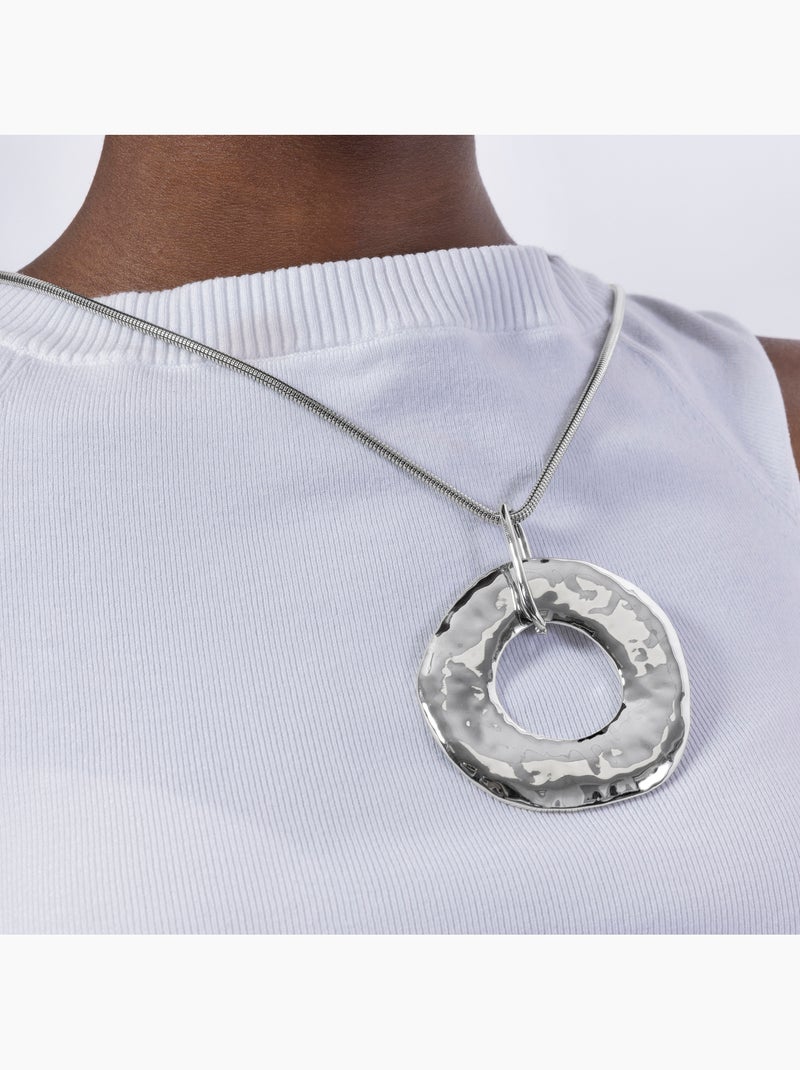 Luxenter Routa collier plaqué rhodium Argenté - Kiabi