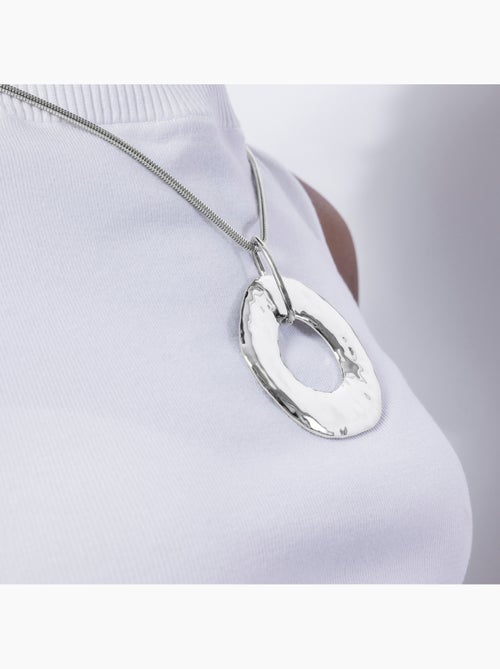 Luxenter Routa collier plaqué rhodium - Kiabi Luxenter Routa collier plaqué rhodium - Kiabi
