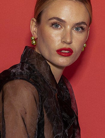 Luxenter Ryro Boucles d'oreilles plaqué or 18 carats