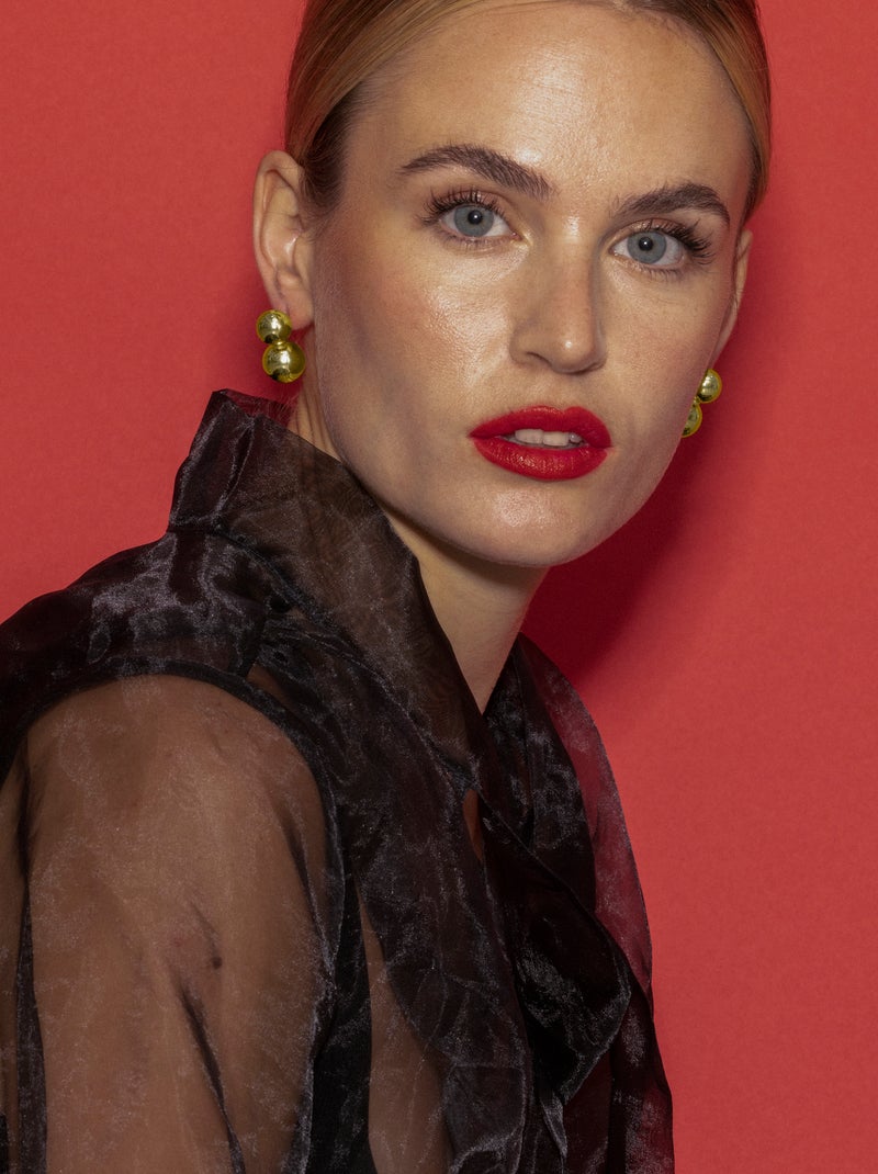 Luxenter Ryro Boucles d'oreilles plaqué or 18 carats Doré - Kiabi