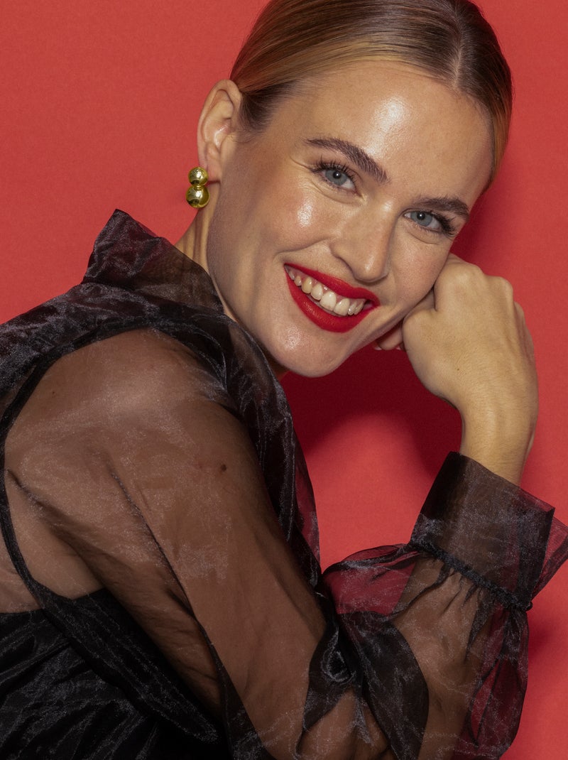 Luxenter Ryro Boucles d'oreilles plaqué or 18 carats Doré - Kiabi