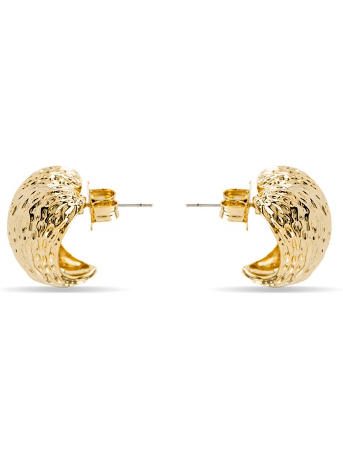 Luxenter Saleth Boucles d'oreilles et plaqué or 18k - Kiabi
