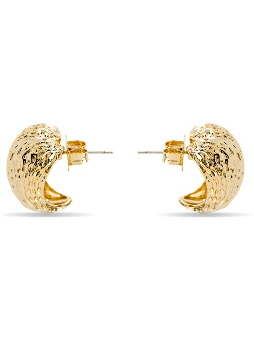 Luxenter Saleth Boucles d'oreilles et plaqué or 18k - Kiabi