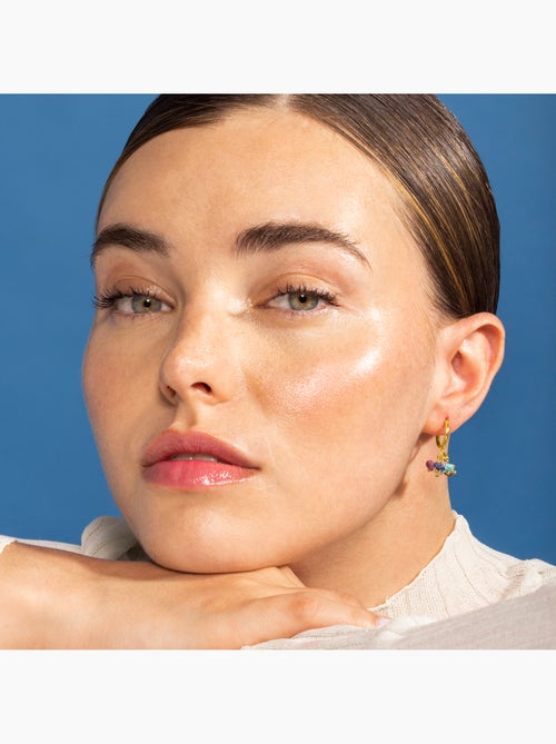 Luxenter Sasin Boucles d'oreilles et plaqué or 18k - Kiabi