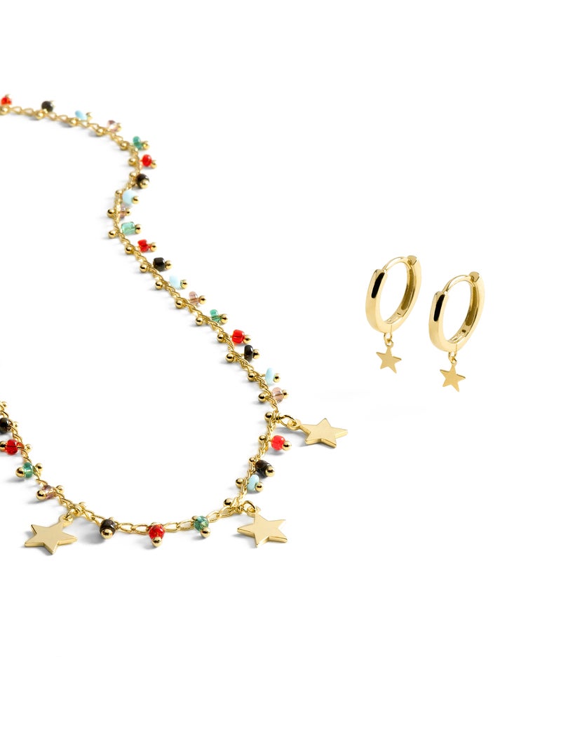 Luxenter set: Beos bracelet and necklace, also in 925 sterling silver. Multicolore - Kiabi