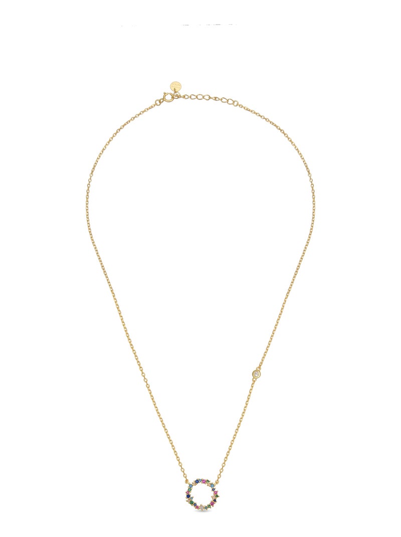 Luxenter Thilak Collier en argent 925 Multicolore - Kiabi