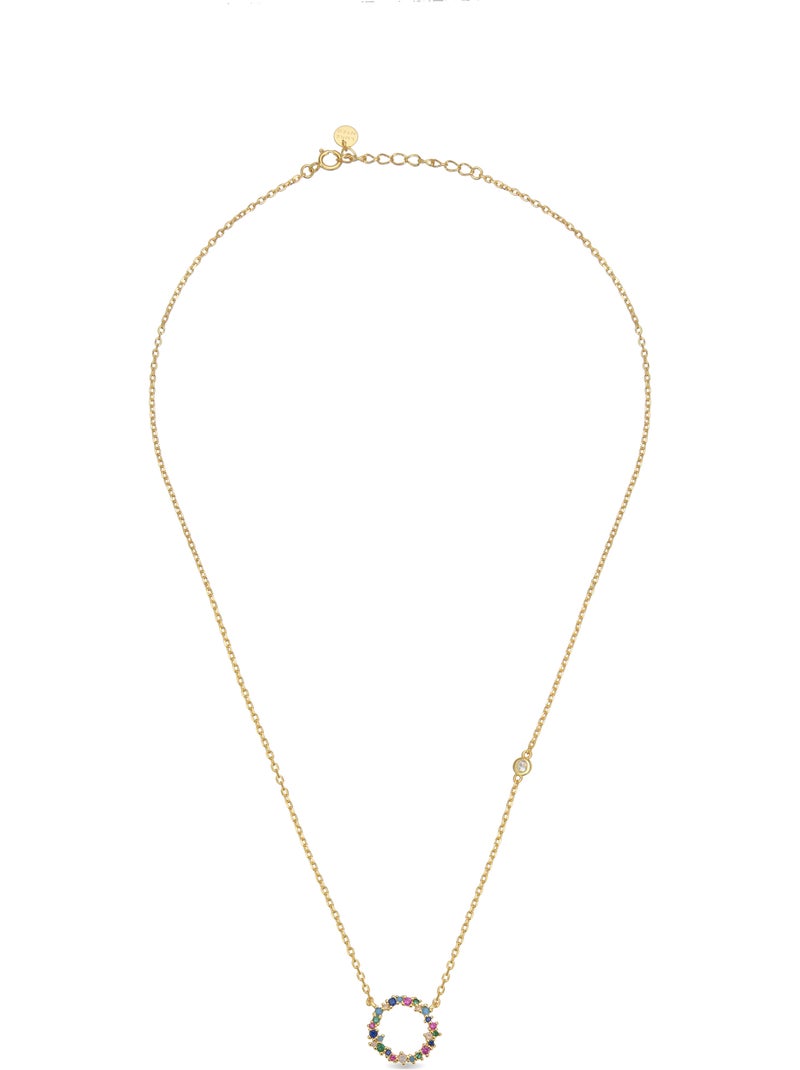 Luxenter Thilak Collier en argent 925 Multicolore - Kiabi