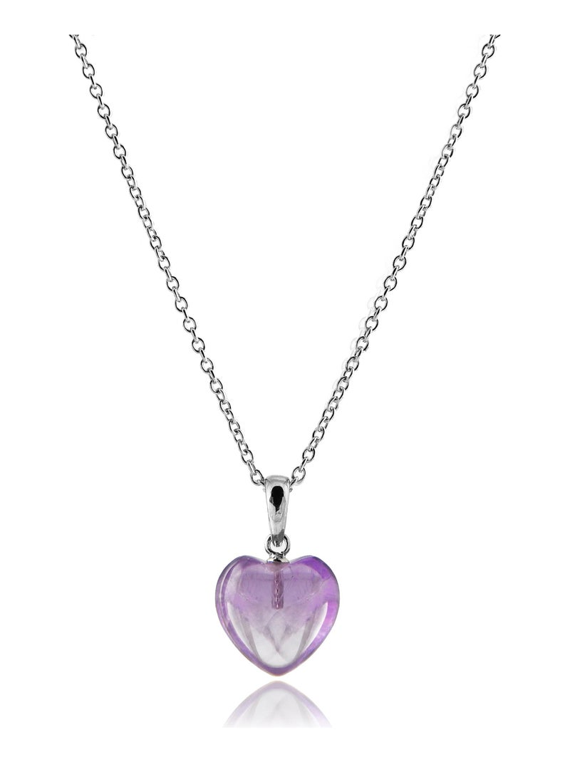 Luxenter Yedia Collier en argent 925 Violet - Kiabi