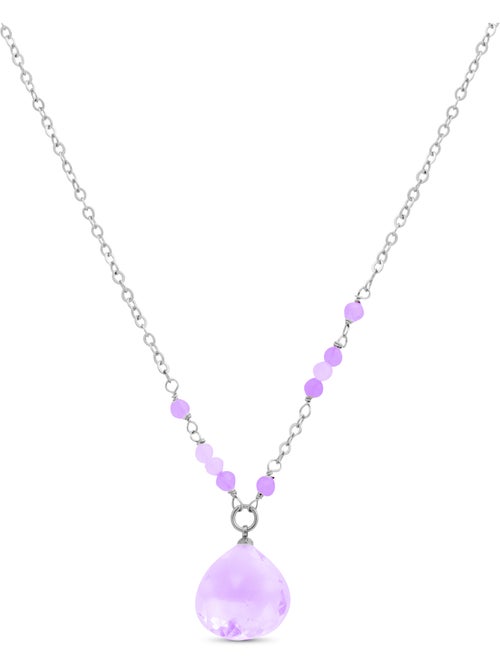 Luxenter Zoqoyi Collier plaqué rhodium - Kiabi Luxenter Zoqoyi Collier plaqué rhodium - Kiabi
