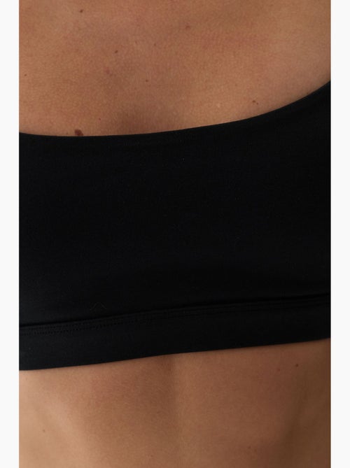 Lycra soutien-gorge de sport dos nageur à maintien léger, avec coussinets amovibles penti - Kiabi