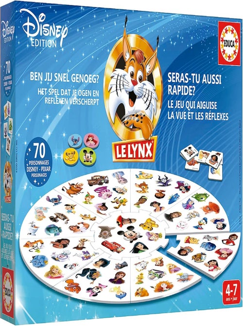 Lynx Disney 70 Images - Educa - Kiabi