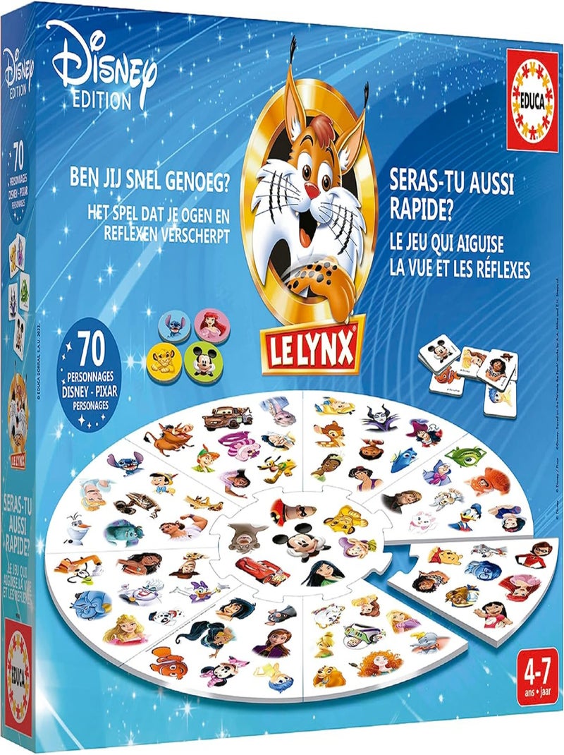 Lynx Disney 70 Images - Educa Multicolore - Kiabi