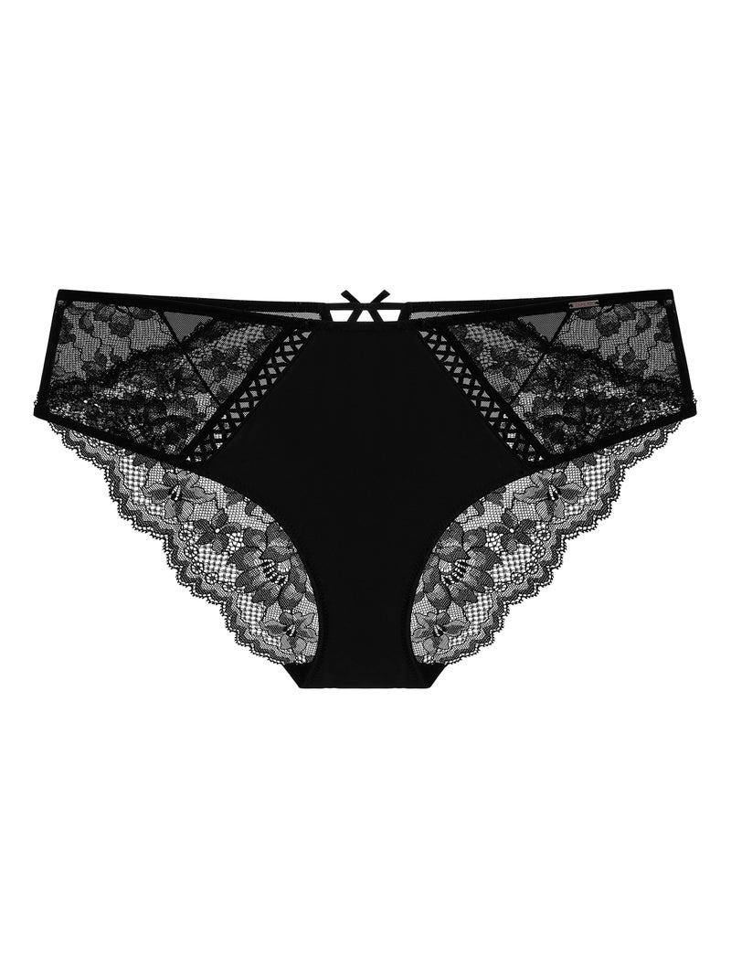 Lyra satin hipster classique Dorina Noir - Kiabi