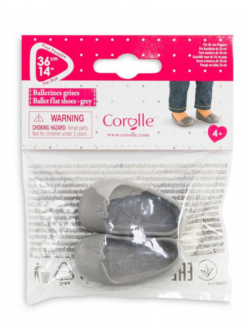 Ma 'corolle' Chaussures Ballerines Grises N/A - Kiabi