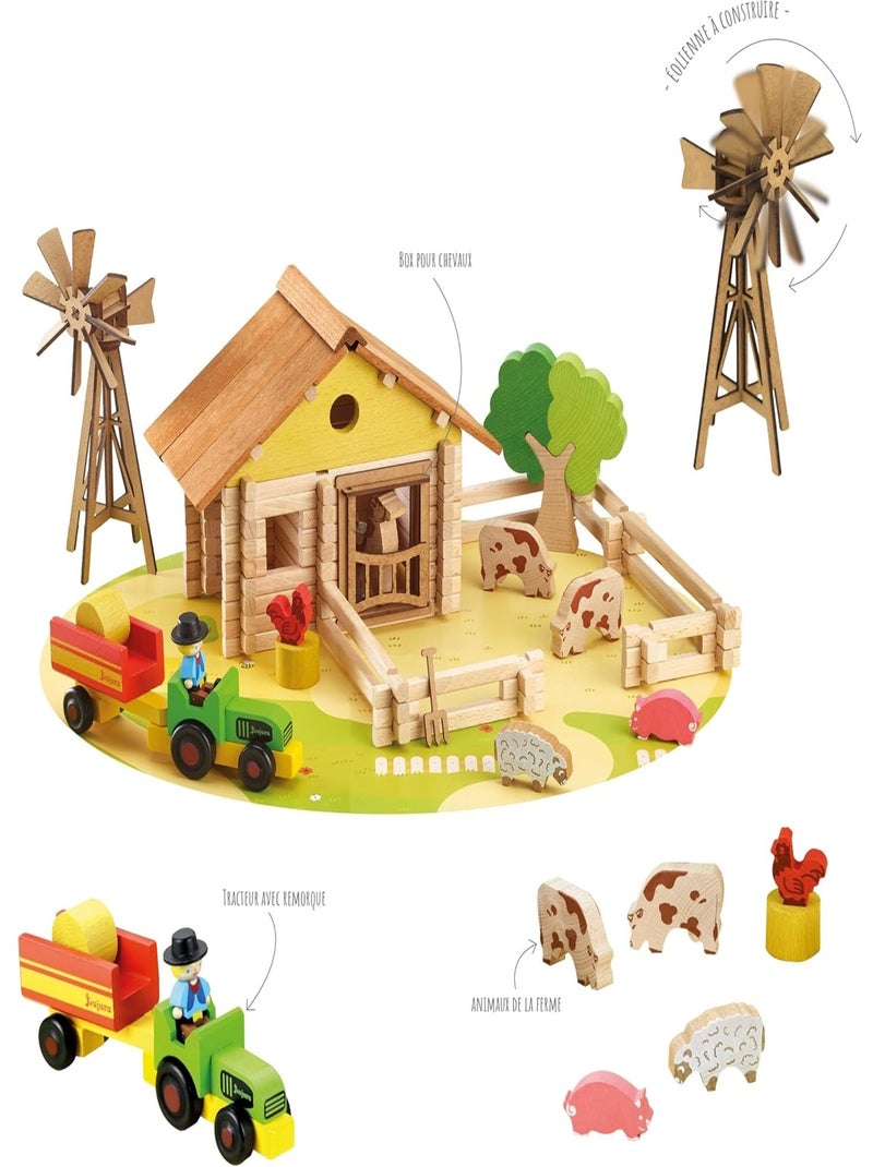 Ma ferme en bois 145 pièces N/A - Kiabi