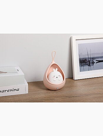 Ma lampe veilleuse détecteur de mouvement Rose