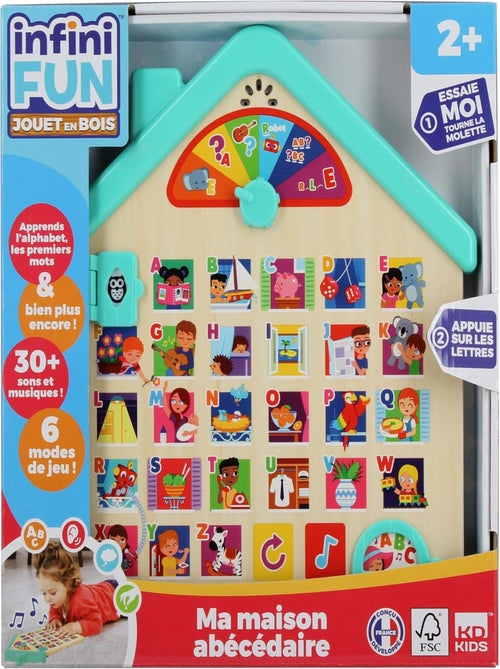 Ma Maison Abécédaire - Infini Fun - Kiabi
