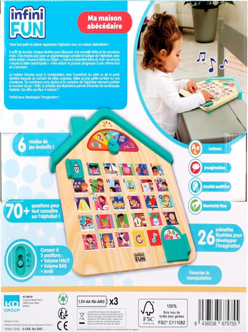 Ma Maison Abécédaire - Infini Fun - Kiabi