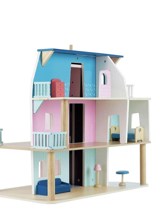 Ma maison de poupée en bois - Kiabi