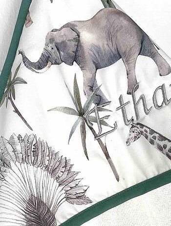 Ma première cape de bain en bambou, Safari SEVIRA KIDS