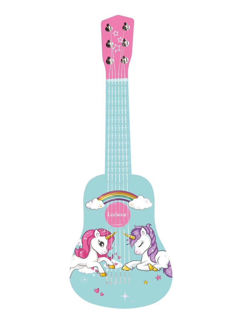 Ma Première Guitare en Bois Licorne Bleu - Kiabi