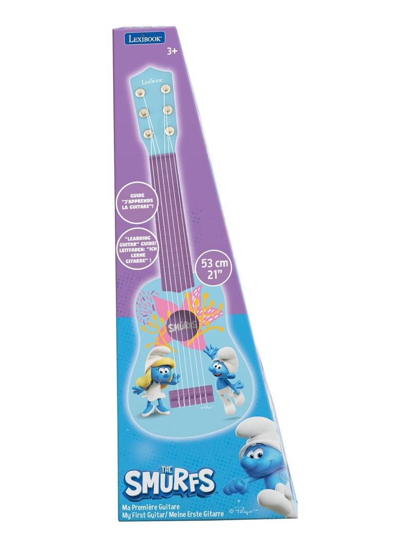 Ma Première Guitare Schtroumpfs- 53 cm Bleu - Kiabi