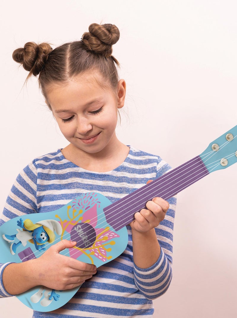 Ma Première Guitare Schtroumpfs- 53 cm Bleu - Kiabi