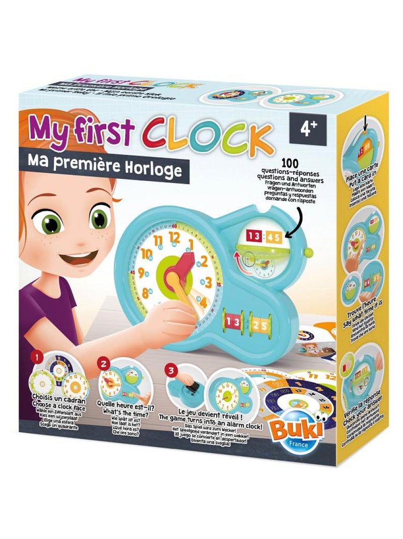 Ma première horloge BUKI Bleu turquoise - Kiabi