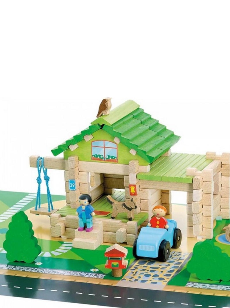 Ma première maison en bois avec voiture N/A - Kiabi