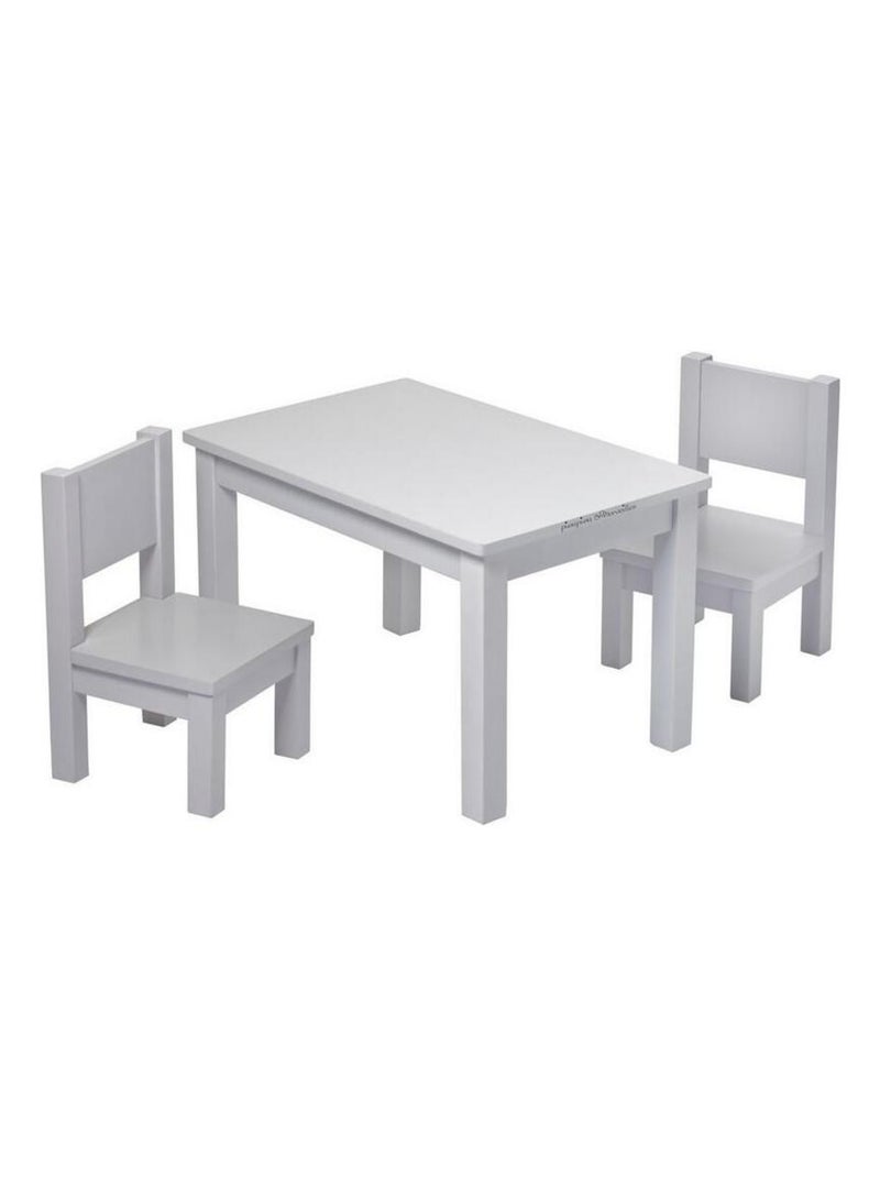 Ma première table Enfant Montessori Gris - Kiabi