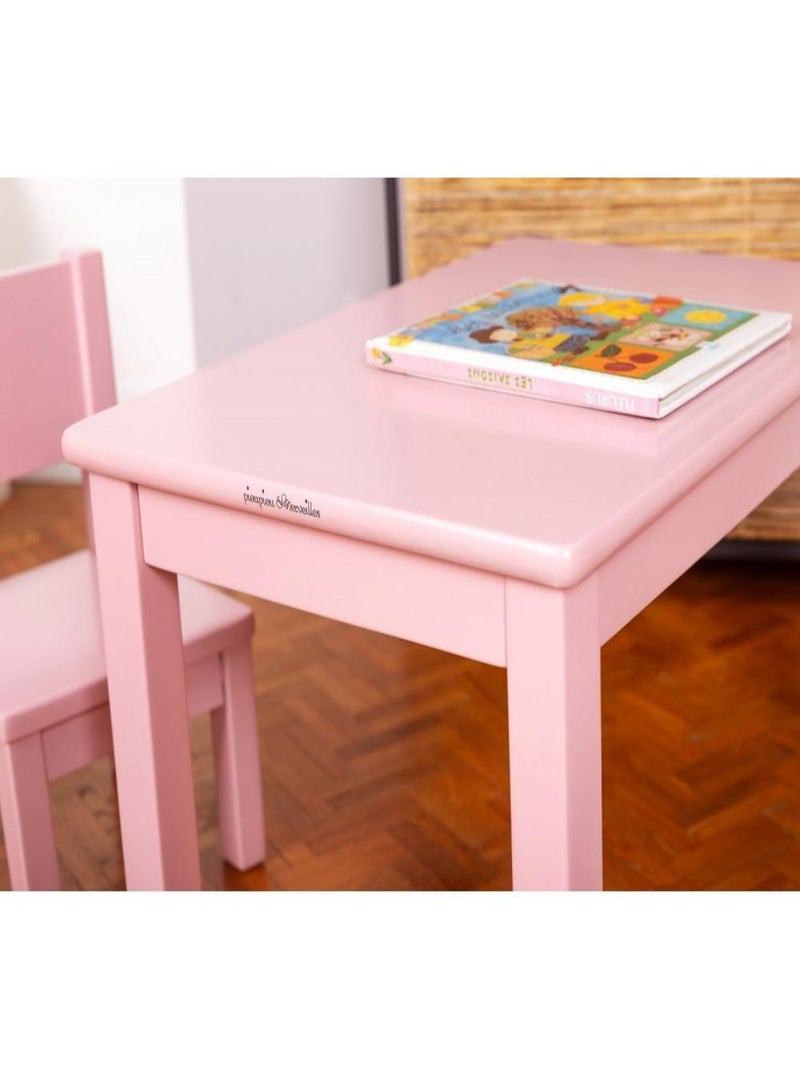 Ma première table Enfant Montessori Rose - Kiabi