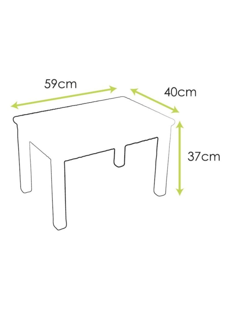 Ma première table Enfant Montessori Rose - Kiabi