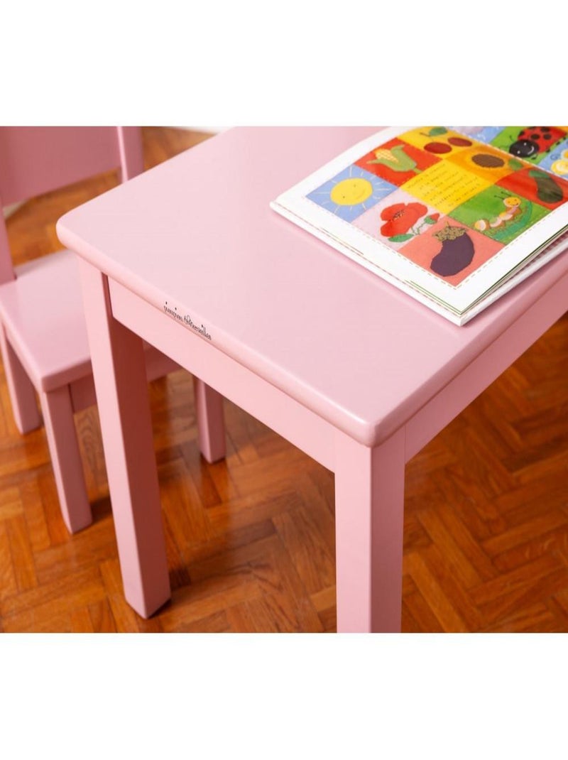 Ma première table Enfant Montessori Rose - Kiabi