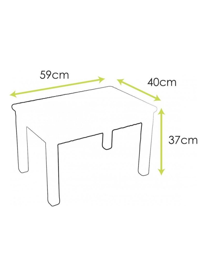 Ma première table Enfant Montessori Vert - Kiabi