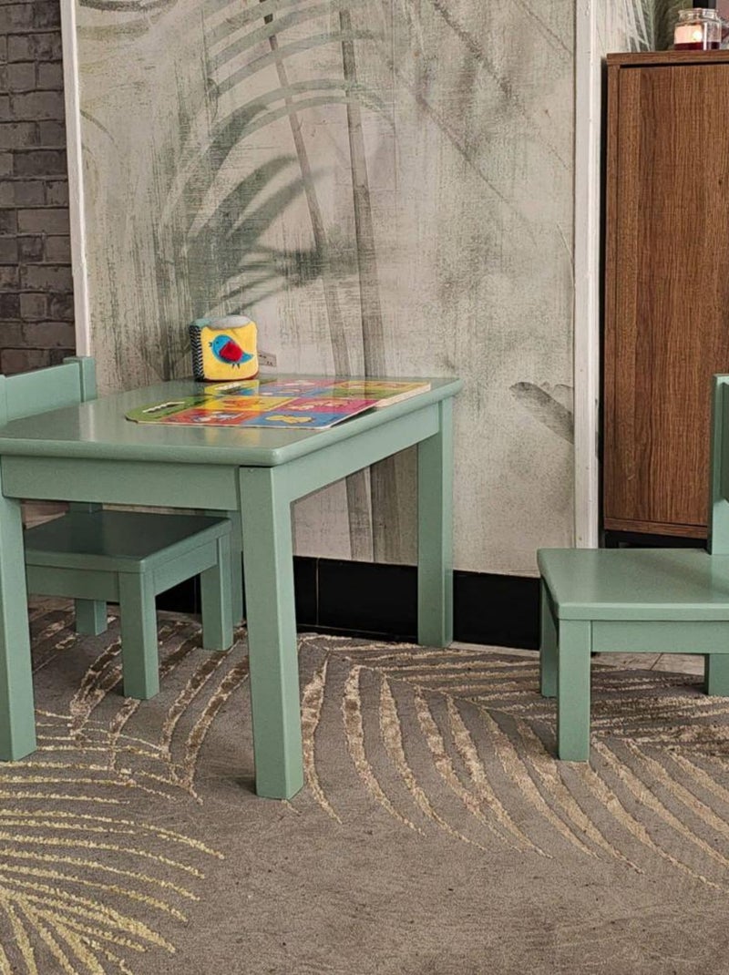 Ma première table Enfant Montessori Vert - Kiabi
