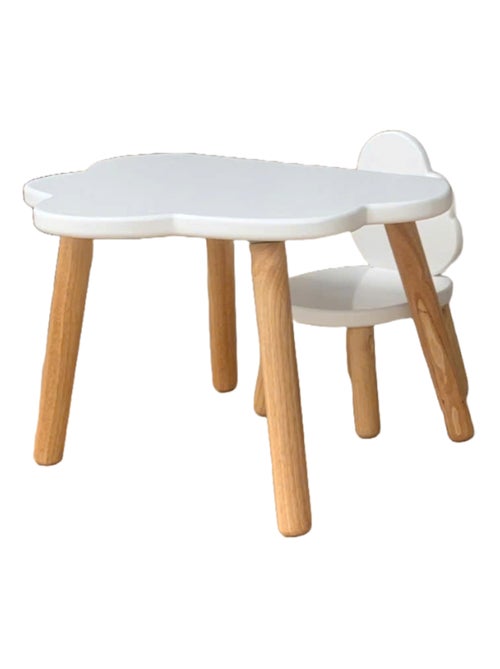 Ma première table Enfant Nuage Blanc - Kiabi Ma première table Enfant Nuage Blanc - Kiabi