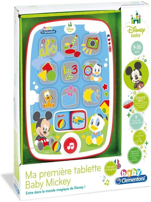 Ma Première Tablette Baby Mickey - Disney- Clementoni - Kiabi