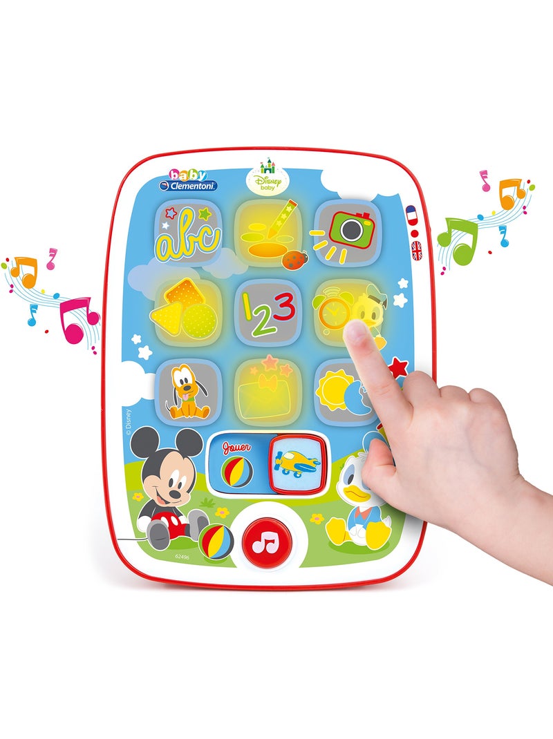 Ma Première Tablette Baby Mickey - Disney / Clementoni Multicolore - Kiabi