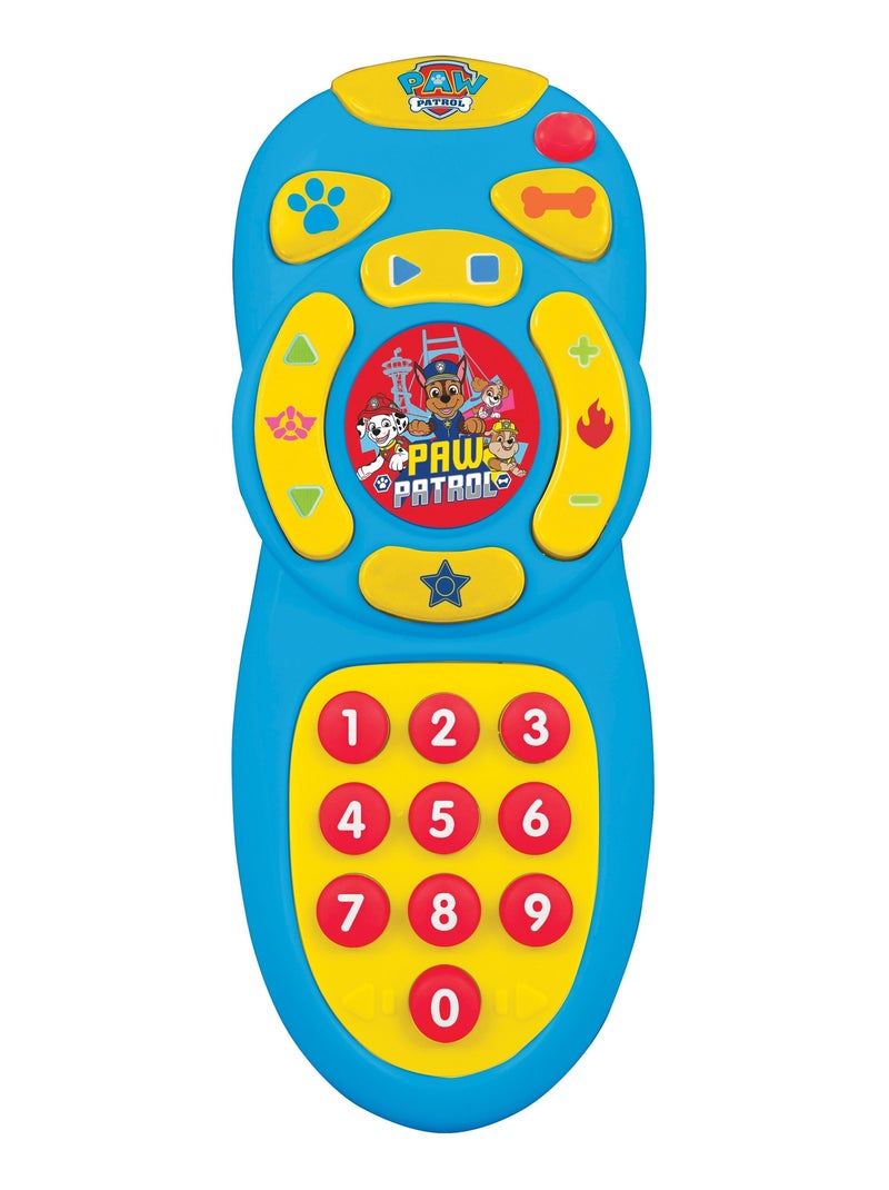 Ma première télécommande bilingue educative La Pat’Patrouille FR/EN Bleu - Kiabi