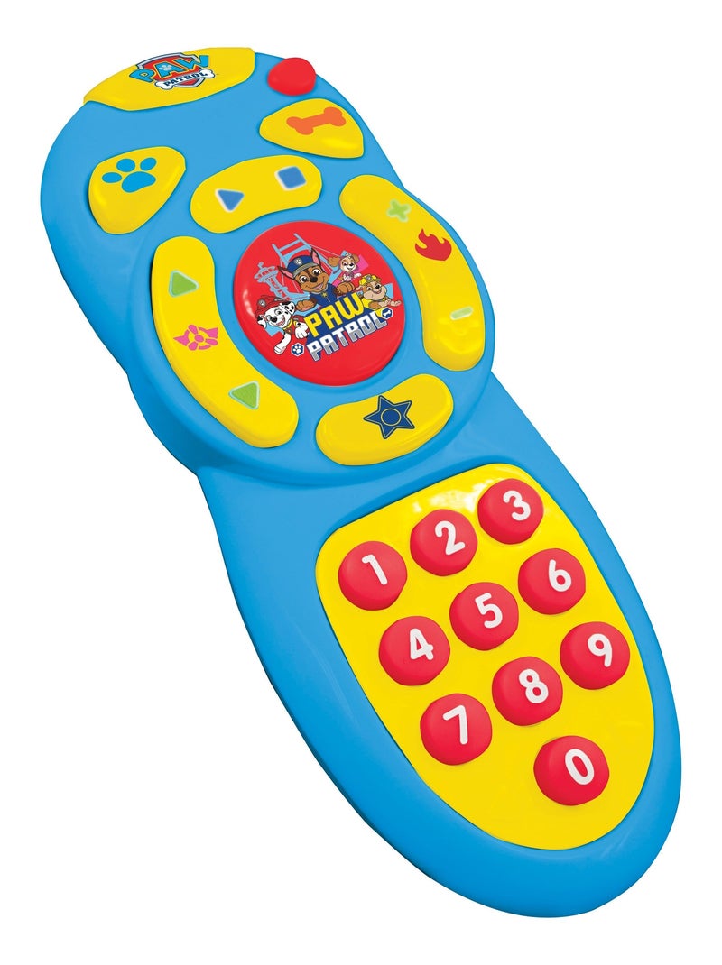 Ma première télécommande bilingue educative La Pat’Patrouille FR/EN Bleu - Kiabi