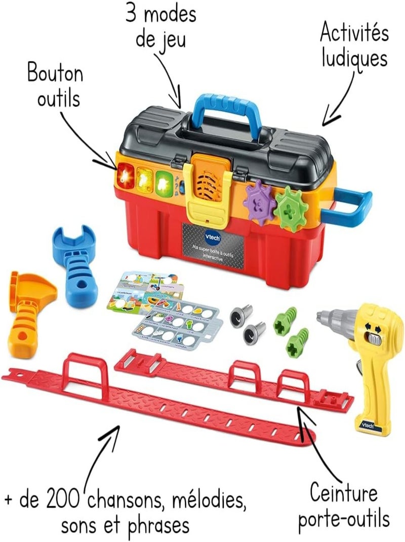 Ma Super Boite à Outils Interactive - Vtech Multicolore - Kiabi