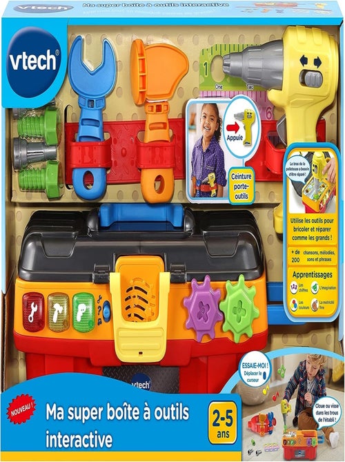 Ma Super Boite à Outils Interactive - Vtech - Kiabi