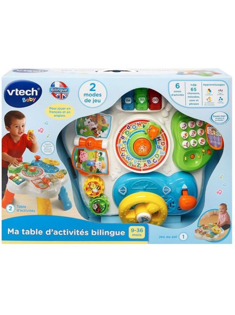 Ma Table D'activités Bilingue - Vtech Multicolore - Kiabi