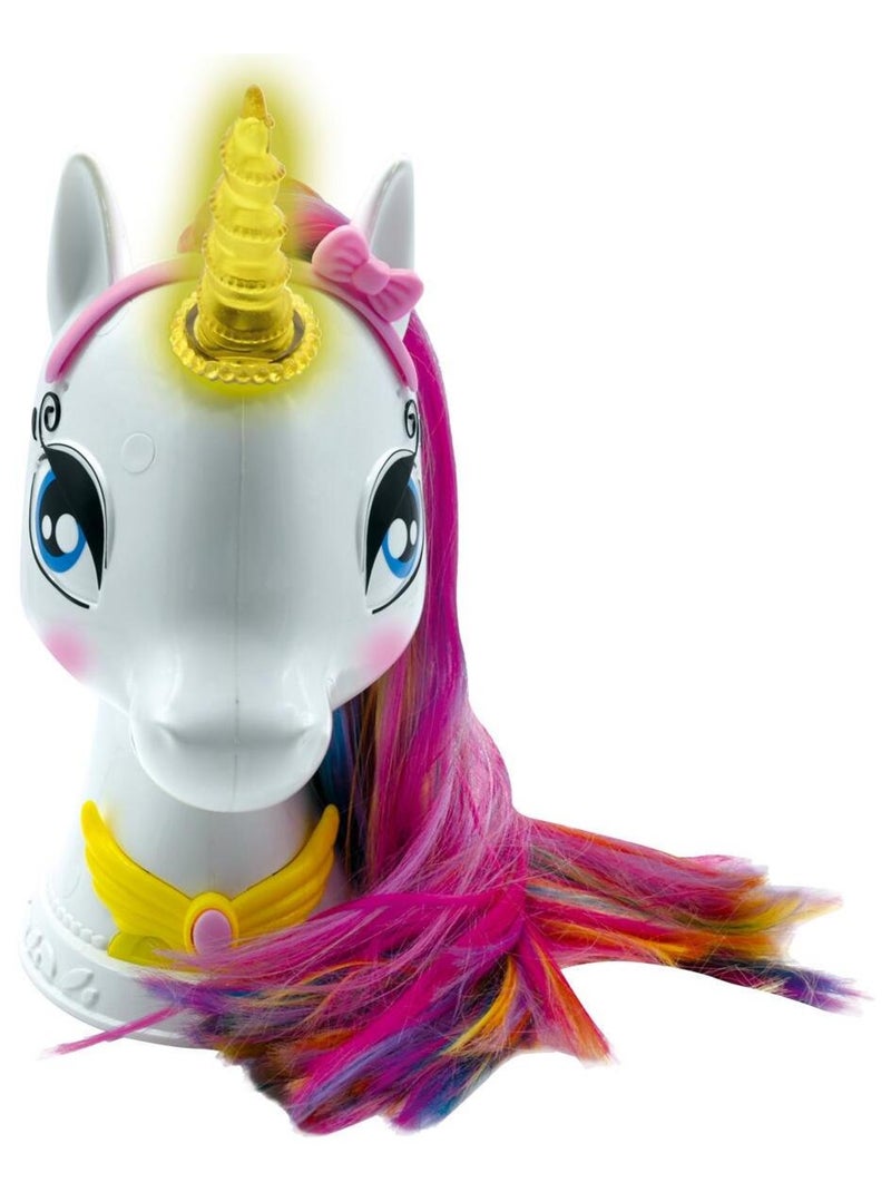 Ma tête à coiffer licorne interactive magique N/A - Kiabi
