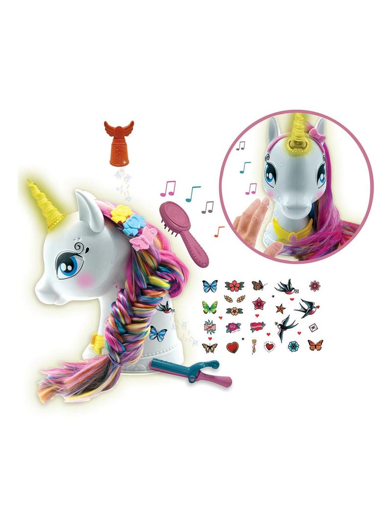 Ma tête à coiffer licorne interactive magique N/A - Kiabi