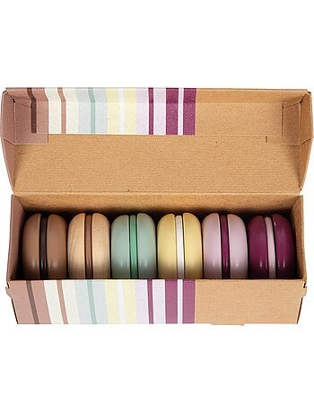 Macarons en bois fresh