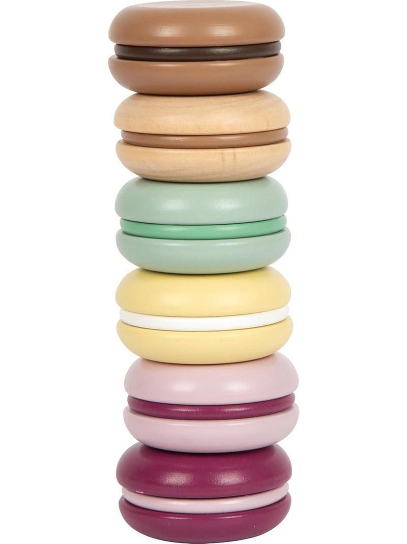 Macarons en bois fresh Marron - Kiabi