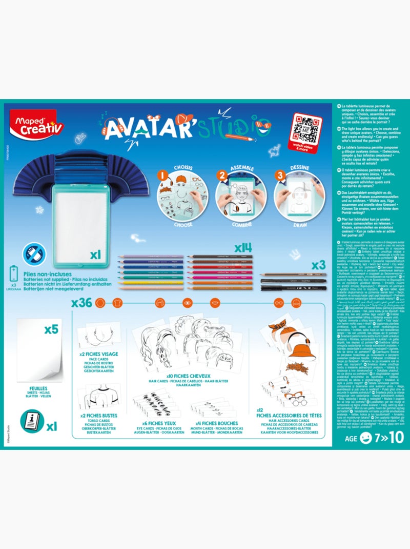 Machine à Dessiner Lumineuse - Maped Creativ N/A - Kiabi