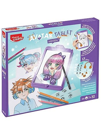 Machine à dessiner lumineuse Avatar’Studio Manga